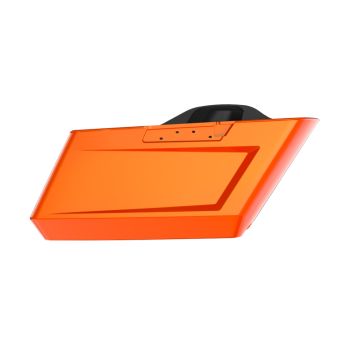 Wicked Orange Pearl Holeshot Performance Saddlebag Bottom For Harley Touring