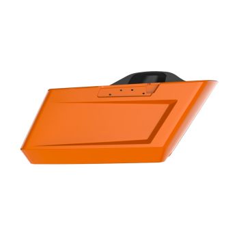 Baja Orange Holeshot Performance Saddlebag Bottom For Harley Touring