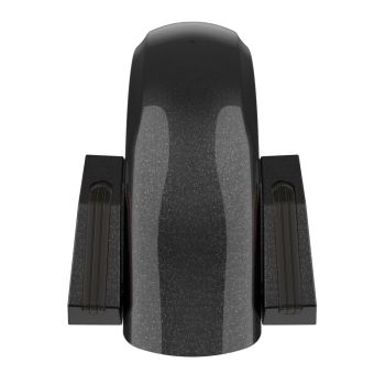 Raven Metallic Holeshot Performance Rear Fender w/Smoke Led light For Harley Touring