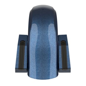 Cosmic Blue Pearl Holeshot Performance Rear Fender w/Smoke Led light For Harley Touring