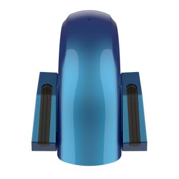 Daytona Blue Holeshot Performance Rear Fender w/Smoke Led light For Harley Touring