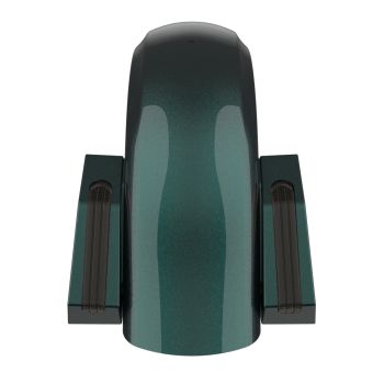 Deep Jade Pearl Holeshot Performance Rear Fender w/Smoke Led light For Harley Touring