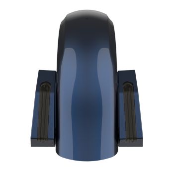 Midnight Blue Holeshot Performance Rear Fender w/Smoke Led light For Harley Touring