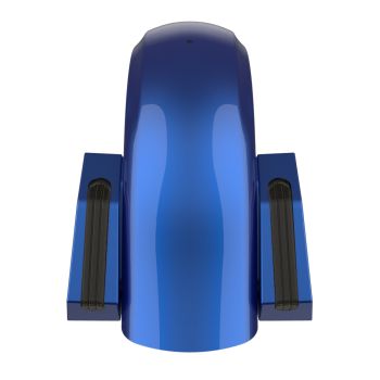 Superior Blue Holeshot Performance Rear Fender w/Smoke Led light For Harley Touring