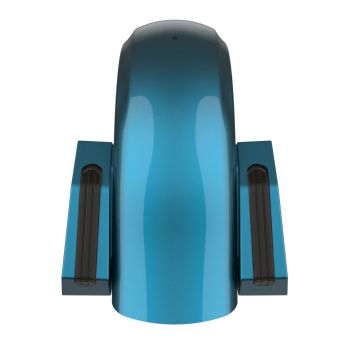 Tahitian Teal Holeshot Performance Rear Fender w/Smoke Led light For Harley Touring