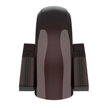 Midnight Crimson Holeshot Performance Rear Fender w/Smoke Led light For Harley Touring