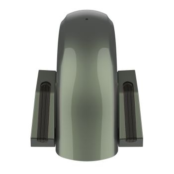 Deadwood Green Glossy Holeshot Performance Rear Fender w/Smoke Led light For Harley Touring