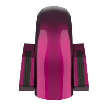 Hi-Fi Magenta Holeshot Performance Rear Fender w/Smoke Led light For Harley Touring