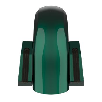 Alpine Green Holeshot Performance Rear Fender w/Smoke Led light For Harley Touring