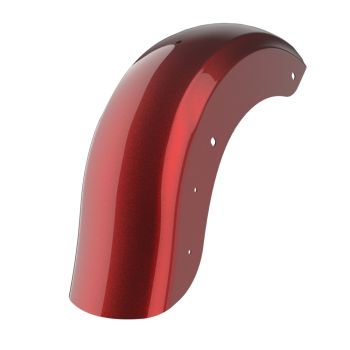 Hard Candy Hot Rod Red Flake Holeshot Performance Rear Fender For Harley Touring