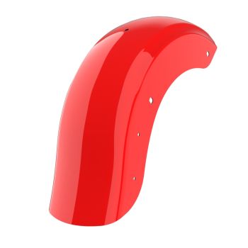 Scarlet Red Holeshot Performance Rear Fender For Harley Touring
