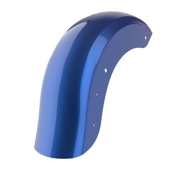 Superior Blue Holeshot Performance Rear Fender For Harley Touring