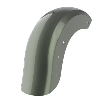 Deadwood Green Glossy Holeshot Performance Rear Fender For Harley Touring