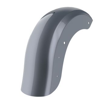 Gauntlet Grey Metallic Holeshot Performance Rear Fender For Harley Touring