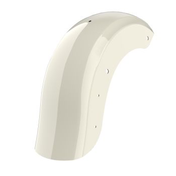 Birch White Holeshot Performance Rear Fender For Harley Touring