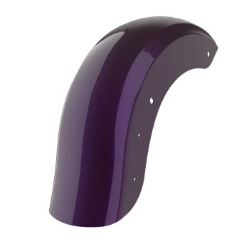 Hard Candy Mystic Purple Flake Holeshot Performance Rear Fender For Harley Touring