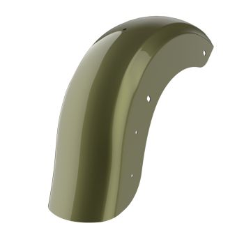 Mineral Green Metallic Holeshot Performance Rear Fender For Harley Touring