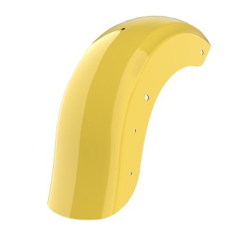 Industrial Yellow Holeshot Performance Rear Fender For Harley Touring
