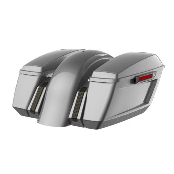 Dark Platinum Holeshot Chopped Bagger Kit for '23-24 Harley Touring CVO & 2024 Street Glide Raod Glide