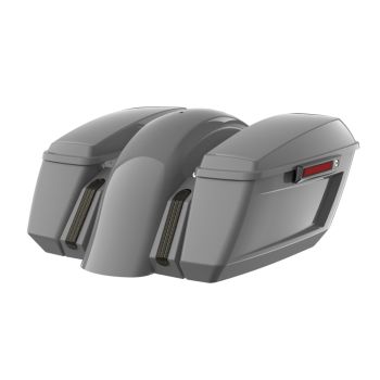 Billiard Gray Holeshot Chopped Bagger Kit for '23-24 Harley Touring CVO & 2024 Street Glide Raod Glide