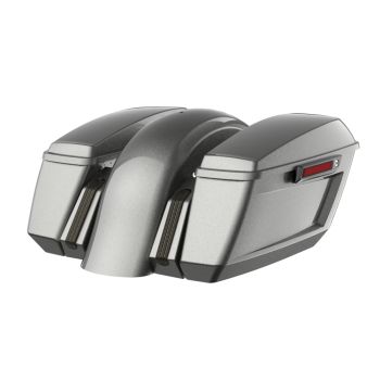 Mercury Silver Holeshot Chopped Bagger Kit for '23-24 Harley Touring CVO & 2024 Street Glide Raod Glide