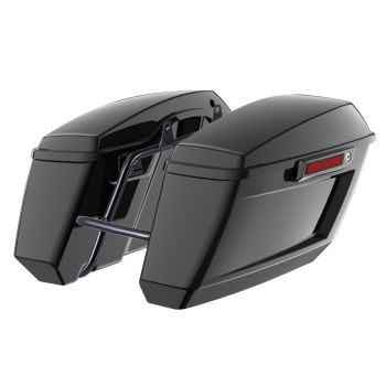 Color Matched Holeshot Performance Saddlebag Kit For M8 Low Rider S/ ST, Street Bob, Softail Standard, Heritage Classic