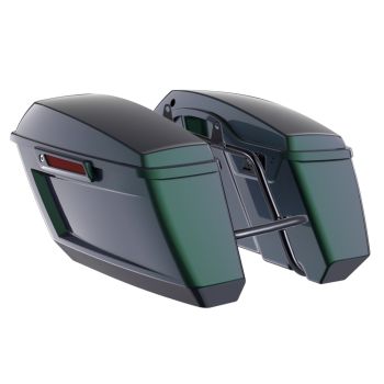 Snake Venom Holeshot Performance Saddlebag Kit Color Matched Latch For M8 Low Rider S/ ST