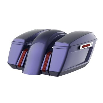 Purple Abyss Holeshot Chopped Bagger Kit for '23-24 Harley Touring CVO & 2024 Street Glide Raod Glide