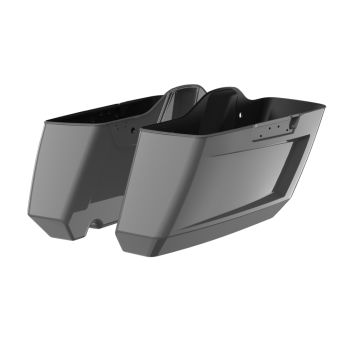 Dark Billiard Gray Holeshot Performance Saddlebag Bottom For Harley Touring