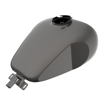 Silver Flux HOLESHOT performance bagger style tank for '09-'23 Harley Tourings