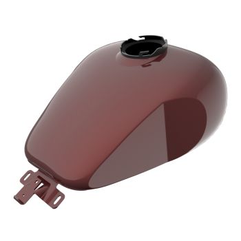 Stiletto Red HOLESHOT performance bagger style tank for '09-'23 Harley Tourings