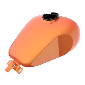 Tequila Sunrise HOLESHOT performance bagger style tank for '09-'23 Harley Tourings