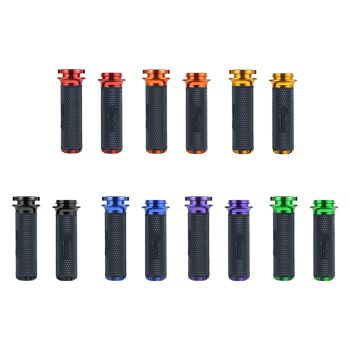 Advanblack AXION Performance Grips for Harley Touring, Softail | Cable & Throttle-by-Wire