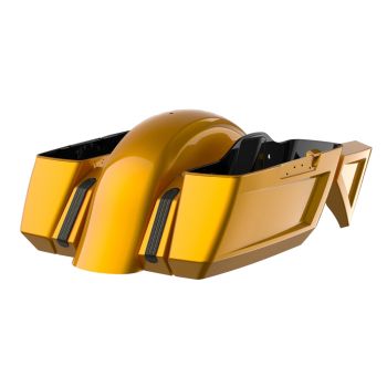 Prospect Gold Holeshot Chopped Bagger Kit for '14-'23 Harley Touring