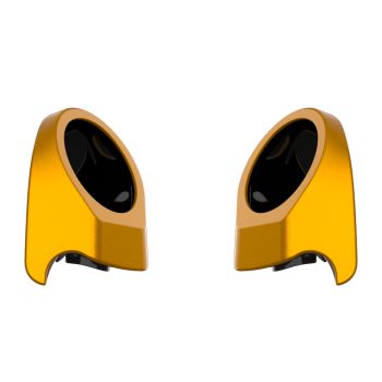 Prospect Gold 6.5 Inch Speaker Pods for Advanblack & Harley King Tour Pak