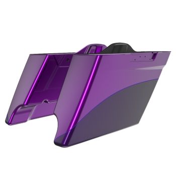 Purple Fire and Blackberry Smoke 4.5'' STRETCHED SADDLEBAG BOTTOMS FOR HARLEY DAVIDSON 2014+ TOURING