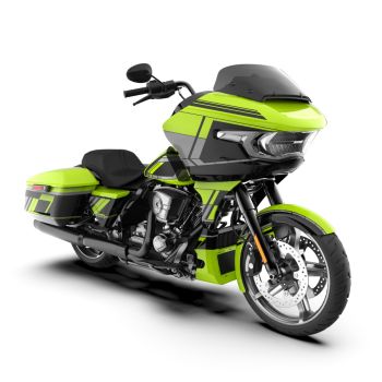 Raging Circuit Biohazard Green FULL BODY COLOR SWAP BUNDLE FOR '23.5-'26 HARLEY Road Glide