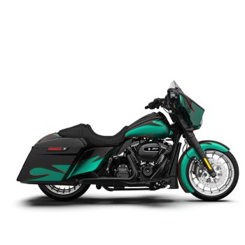 Apline Green Firestorm FULL BODY COLOR SWAP BUNDLE FOR HARLEY DAVIDSON 2014+ STREET GLIDE