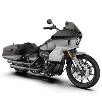 Advanblack Crushed Ice Pearl 8'' Saddlebag Speaker Lids Cover for Harley Davidson Touring 2014-2020