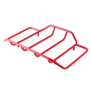 Black Air Wing Rear Tour Trunk Pack Pack Luggage Rack For Harley Tour Pack 