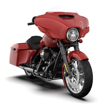 Red Hot Sunglo PREMIUM FULL BODY COLOR SWAP BUNDLE FOR HARLEY DAVIDSON 2014+ STREET GLIDE/ELECTRA STREET GLIDE/ULTRA CLASSIC