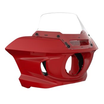 Redline Red Low Rider ST Style Front fairings Clear Windshield