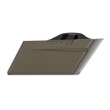 River Rock Gray Standard Non-Stretched Saddlebag Bottoms for Harley Davidson 2014+ Touring