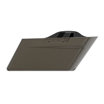 River Rock Gray Denim Standard Non-Stretched Saddlebag Bottoms for Harley Davidson 2014+ Touring