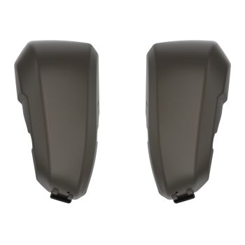 River Rock Gray Denim Lower Fairings for Harley 14-23 Harley Touring