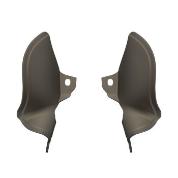 River Rock Gray Denim MID-FRAME AIR DEFLECTORS HEAT SHIELD FOR '18-'23 HARLEY SOFTAIL