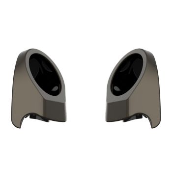 River Rock Gray 6.5 Inch Speaker Pods for Advanblack & Harley King Tour Pak