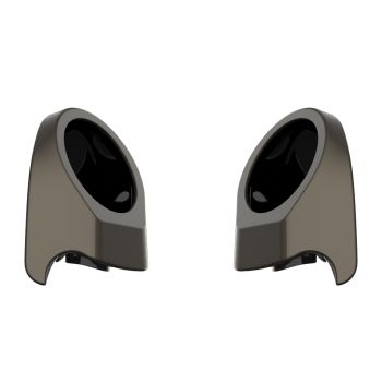 River Rock Gray 6.5 Inch Speaker Pods for Advanblack & Harley King Tour Pak