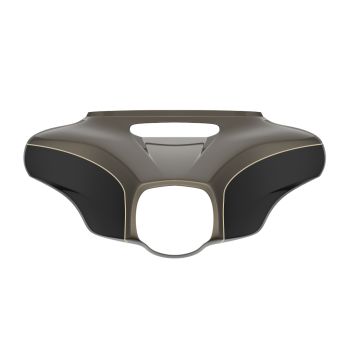 River Rock Gray and Vivid Black OUTER FAIRING BATWING COWL FOR 2014+ HARLEY TOURING ELECTRA STREET GLIDE/ STREET GLIDE/ ULTRA CLASSIC