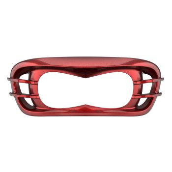 Hard Candy Hot Rod Red Flake Headlight Bezel For Harley Road Glide 2015 To 2022